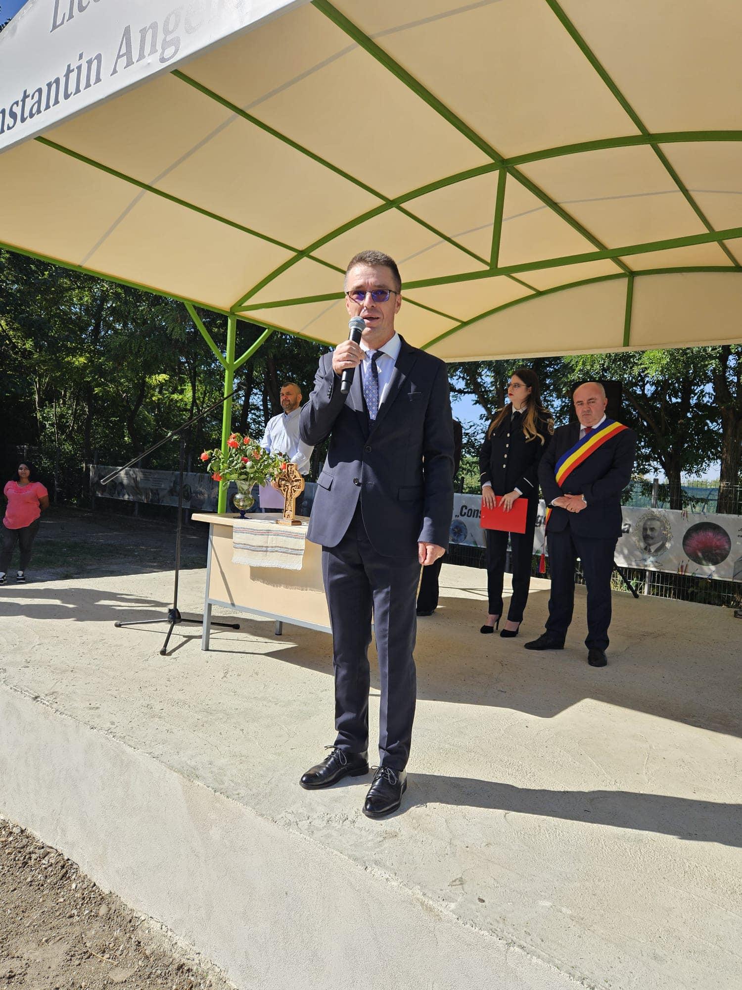 Festivitatea de deschidere a anului școlar, la Ianca