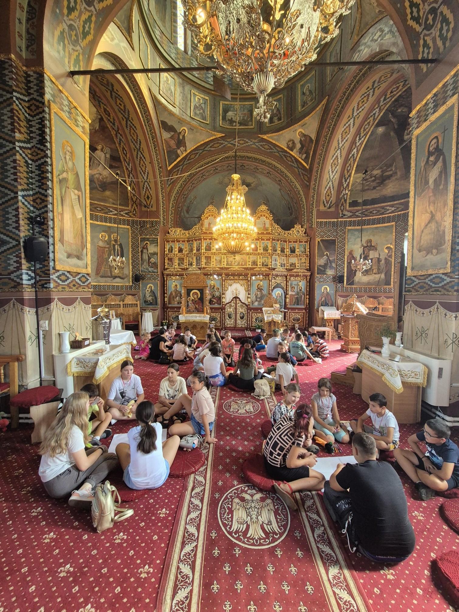 Şcoală de vară în Parohia Ţibăneşti 1
