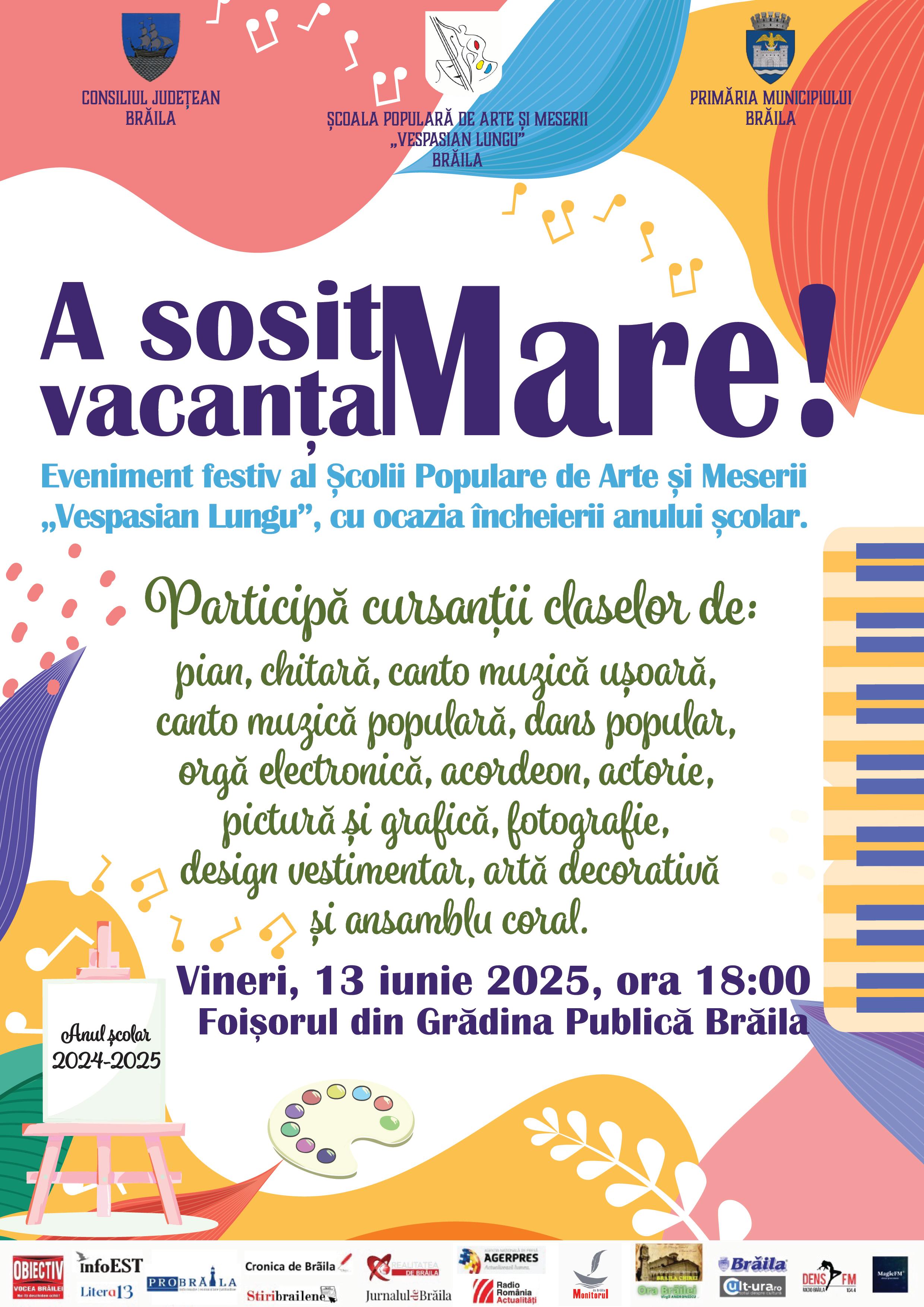 afis a sosit vacanta mare