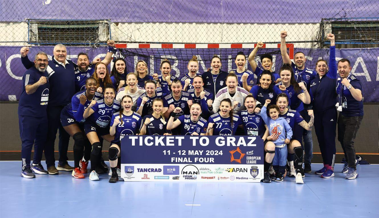 HC Dunărea Brăila, în Final Four EHF European League