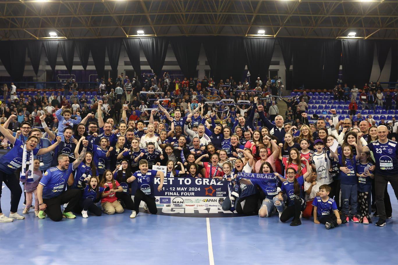 HC Dunărea Brăila, în Final Four EHF European League