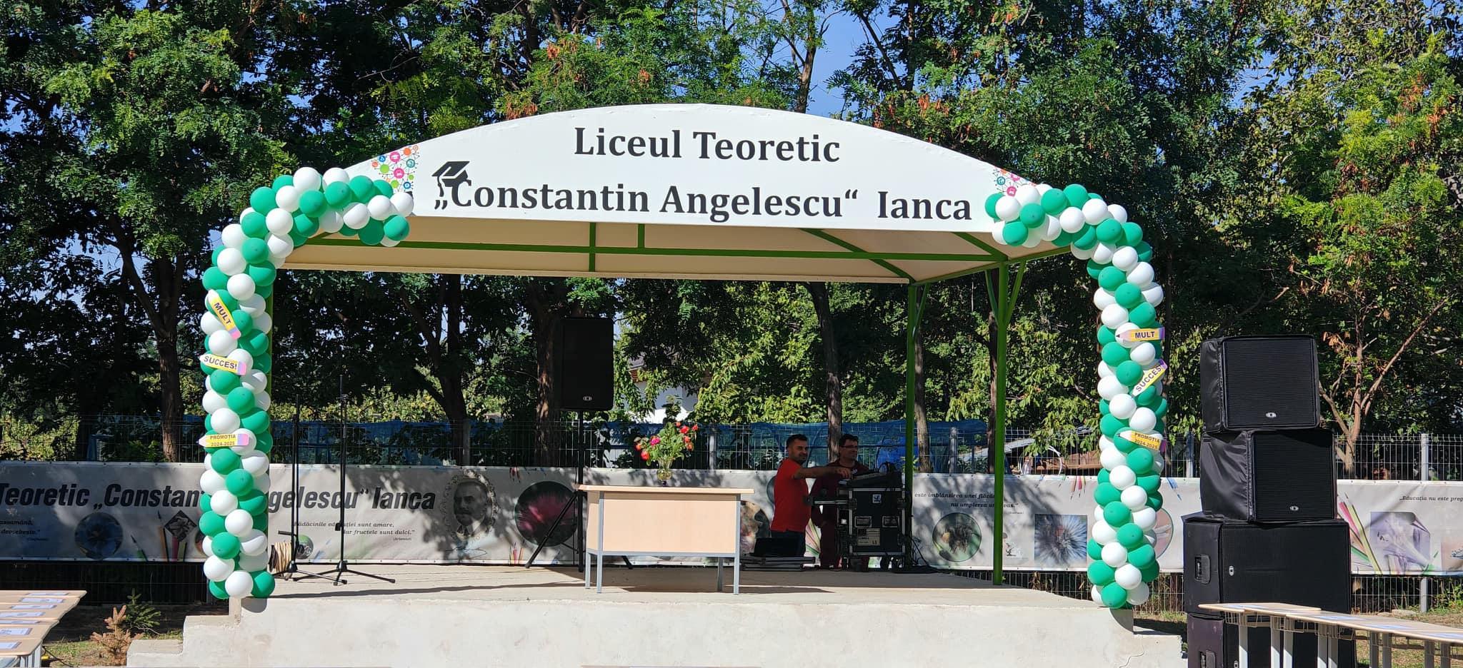 Festivitatea de deschidere a anului școlar, la Ianca